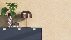 Vliesová tapeta béžová, vzor juta (0,53 x 10,05 m) / Vliesové tapety na zeď Farm Living 709438 Rasch