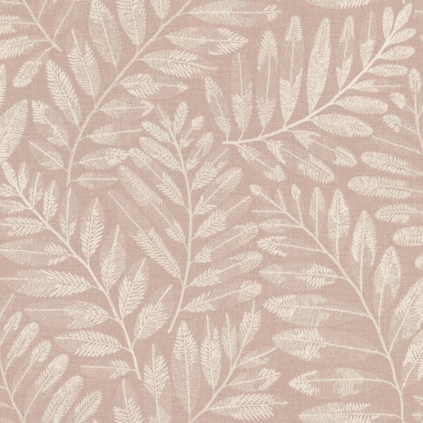 Vliesová tapeta růžová, listy (0,53 x 10,05 m) / Vliesové tapety na zeď Farm Living 709544 Rasch