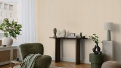 Vliesová tapeta béžová, drobný textilní vzor (0,53 x 10,05 m) / Vliesové tapety na zeď Farm Living 709667 Rasch