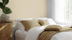 Vliesová tapeta hnědá, drobný textilní vzor (0,53 x 10,05 m) / Vliesové tapety na zeď Farm Living 709704 Rasch