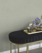 Vliesová tapeta zelená, drobný textilní vzor (0,53 x 10,05 m) / Vliesové tapety na zeď Farm Living 709766 Rasch