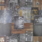 Designová dekorativní samolepicí fólie s motivem garáže v rozměru 45cm x 2m, extra pevná renovační fólie - Premium samolepicí tapeta Venilia