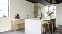 Vliesová tapeta jednobarevná bílá (0,53 x 10,05 m) / Vliesové tapety na zeď Liverna 417210 Rasch