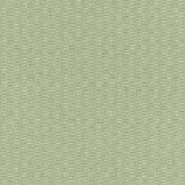 Vliesová tapeta zelená, lněná textura (0,53 x 10,05 m) / Vliesové tapety na zeď Liverna 423938 Rasch