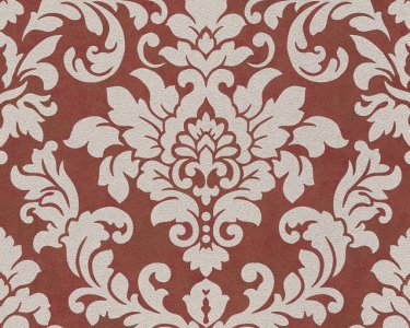 Vliesová tapeta béžová, červená, metalická - zámecká, barokní styl 372705 / Tapety na zeď 37270-5 Trendwall (0,53 x 10,05 m) A.S.Création