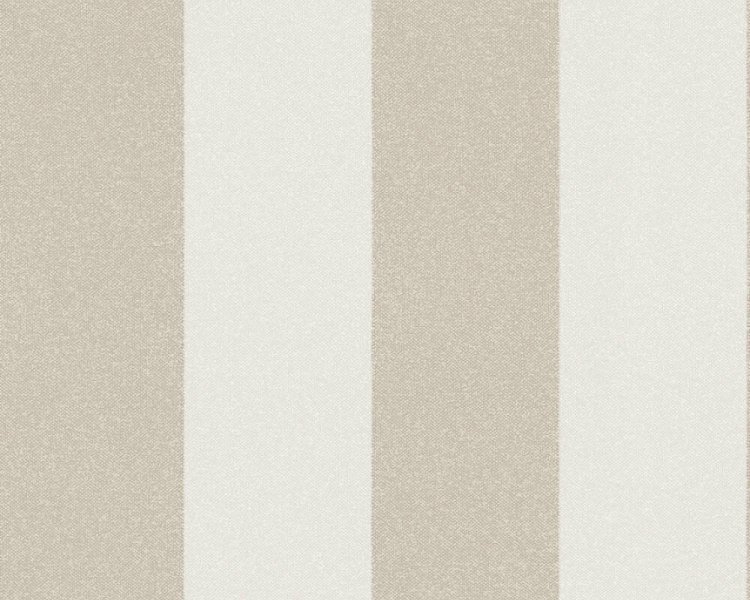 Vliesová tapeta béžovo-krémové pruhy 375543 / Tapety na zeď 37554-3 New Elegance (0,53 x 10,05 m) A.S.Création
