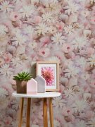 Vliesová tapeta růžové a fialové květy 387222 / Tapety na zeď 38722-2 PintWalls (0,53 x 10,05 m) A.S.Création