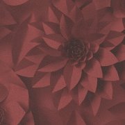 Vliesová 3D tapeta červené květy 387183 / Tapety na zeď 387183 PintWalls (0,53 x 10,05 m) A.S.Création