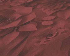 Vliesová 3D tapeta červené květy 387183 / Tapety na zeď 387183 PintWalls (0,53 x 10,05 m) A.S.Création