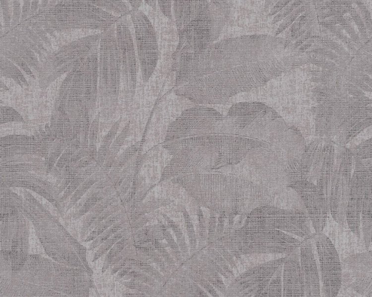 Vliesová tapeta béžová, hnědá, šedá, taupe - džungle, listy 373961 / Tapety na zeď 37396-1 New Walls (0,53 x 10,05 m) A.S.Création