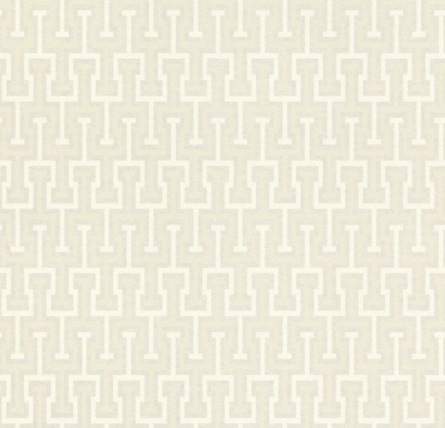 Luxusní vliesová tapeta 525311 geometrická, bílá / Vliesové tapety na zeď Vanity Fair (0,53 x 10,05 m) Rasch