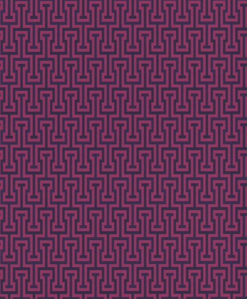 Luxusní vliesová tapeta 525335 geometrická, fialovo-růžová / Vliesové tapety na zeď Vanity Fair (0,53 x 10,05 m) Rasch