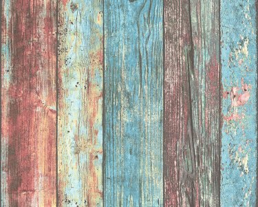 Vliesová tapeta 30723-1 barevná dřevěná prkna, dřevo / Tapety na zeď 307231 Wood´n Stone 2 (0,53 x 10,05 m) A.S.Création