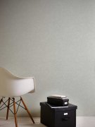 Vliesová tapeta listy s leskem, barva šedá - přírodní motiv - vliesová tapeta od A.S.Création
