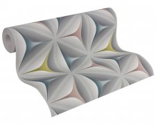 Designová vliesová tapeta 96042-2 s geometrickým motivem z kolekce Move your Wall pochází od známého německého výrobce A.S. Création
