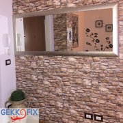 Samolepící fólie 3D kamenná zeď - Stone Wall, 45 cm x 2 m - značkové samolepící tapety Venilia Gekkofix