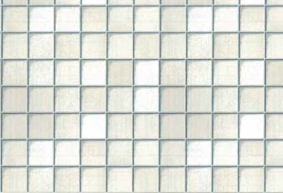 Samolepicí fólie bílá mozaika 45 cm x 2 m, TOSCANA WHITE 11510 / kusová dekrativní samolepící tapeta Venilia / Gekkofix