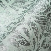 Vliesová tapeta tyrkysová, stříbrná rostliny 388301 / Tapety na zeď 38830-1 BOS - battle of style (0,53 x 10,05 m) A.S.Création