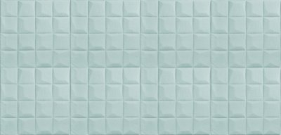 Samolepicí 3D dekorace imitace kůže, čtvercový vzor mintový rozměr 1,4 m x  0,69 m x 4-7 mm / obklad na stěnu LEA008