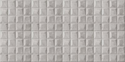 Samolepicí 3D dekorace ze sametu, veluru, šedé čtverce, rozměr 1,4 m x  0,69 m x 4-7 mm / obklad na stěnu VEL006