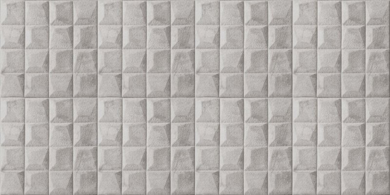 Samolepicí 3D dekorace ze sametu, veluru, šedé čtverce, rozměr 1,4 m x  0,69 m x 4-7 mm / obklad na stěnu VEL006