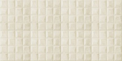 Samolepicí 3D dekorace ze sametu, veluru, béžové čtverce, rozměr 1,4 m x  0,69 m x 4-7 mm / obklad na stěnu VEL008