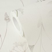 Vliesová tapeta trávy, krémová, zelená, bílá  (0,53 x 10,05 m) 791703 / Tapety na zeď 79170-3 PintWalls III A.S.Création