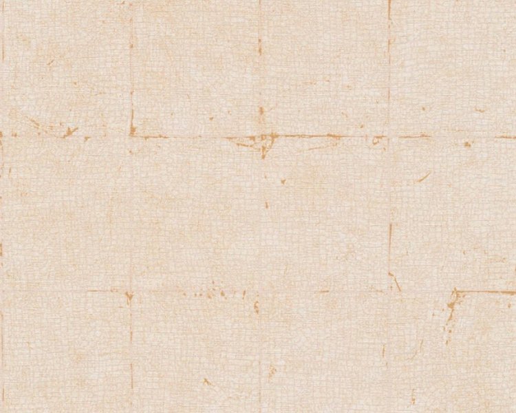 Vliesová tapeta béžové dlaždice, efekt krakeláž - povrchové trhlinky 385261 / Tapety na zeď 38526-1 Desert Lodge (0,53 x 10,05 m) A.S.Création