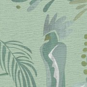 Vliesová tapeta zelená, tropické rostliny, ptáci 388982 / Tapety na zeď 38898-2 House of Turnowsky (0,53 x 10,05 m) A.S.Création