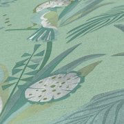 Vliesová tapeta zelená, tropické rostliny, ptáci 388982 / Tapety na zeď 38898-2 House of Turnowsky (0,53 x 10,05 m) A.S.Création