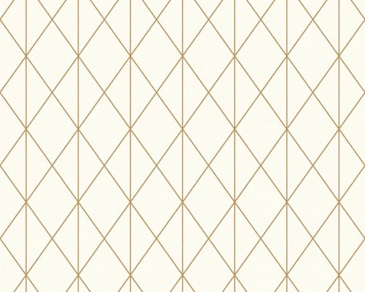 Vliesová tapeta 36575-1 zlatá geometrická / Vliesové tapety na zeď 365751 Designdschungel 2 (0,53 x 10,05 m) A.S.Création