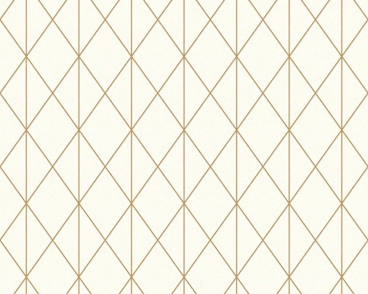 Vliesová tapeta 36575-1 zlatá geometrická / Vliesové tapety na zeď 365751 Designdschungel 2 (0,53 x 10,05 m) A.S.Création