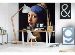 Obrazová tapeta Dívka s perlovými náušnicemi od Johannese Vermeera - vliesová fototapeta DIMEX LINE
