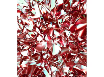 Vliesová fototapeta Červený krystal 225 x 250 cm + lepidlo zdarma / MS-3-0281 vliesové fototapety na zeď DIMEX