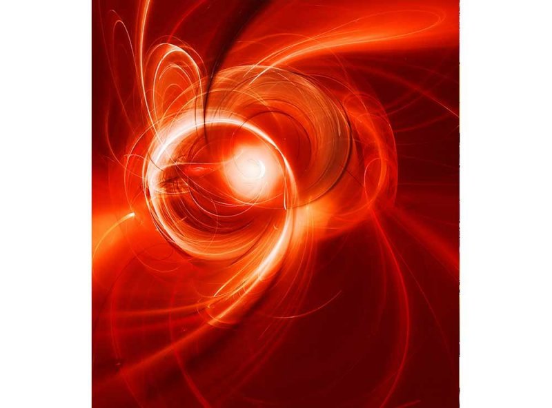Vliesová fototapeta Červený abstrakt 225 x 250 cm + lepidlo zdarma / MS-3-0287 vliesové fototapety na zeď DIMEX
