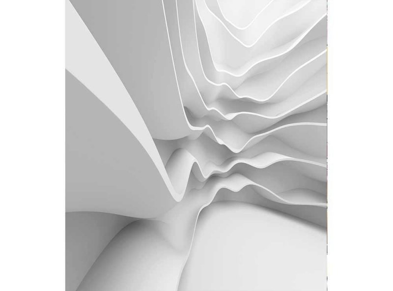 Vliesová fototapeta 3D futuristická vlna 225 x 250 cm + lepidlo zdarma / MS-3-0295 vliesové fototapety na zeď DIMEX