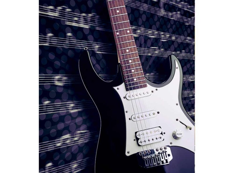Vliesová fototapeta Elektrická kytara 225 x 250 cm + lepidlo zdarma / MS-3-0304 vliesové fototapety na zeď DIMEX
