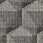 Vliesová 3D tapeta retro, černé, šedá 387482 / Tapety na zeď 38748-2 Nara (0,53 x 10,05 m) A.S.Création