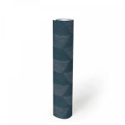 Vliesová 3D tapeta grafická modrá 385921 / Tapety na zeď 38592-1 Geo Effect (0,53 x 10,05 m) A.S.Création