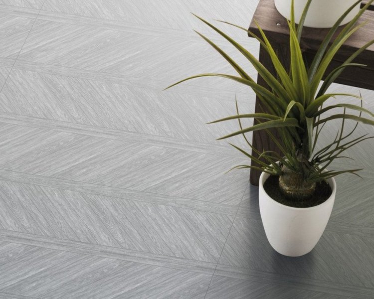 Exkluzivní samolepicí PVC podlaha šedé dřevo, parkety (30,5 x 61 cm) 2745500 / samolepící vinylové podlahy - PVC dlaždice 274-5500 d-c-fix floor