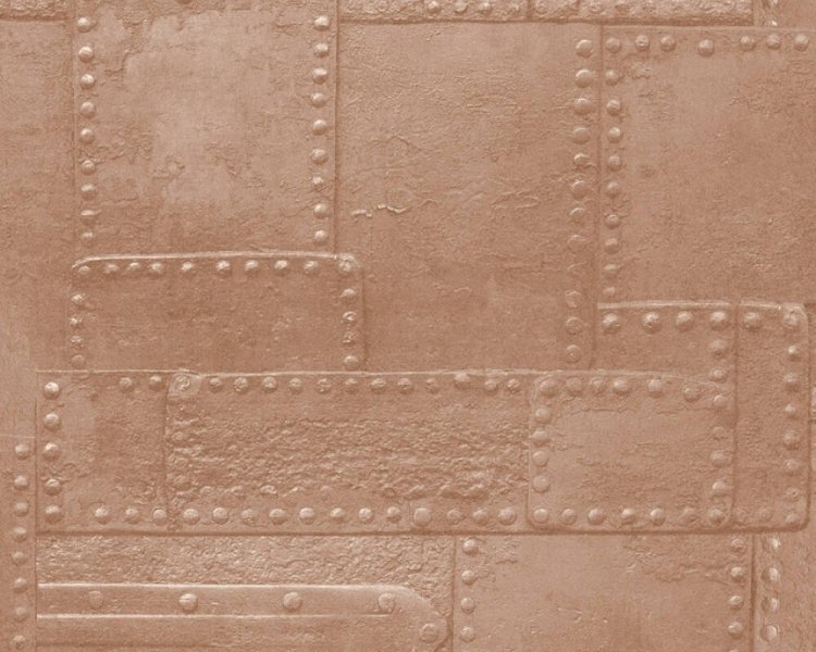 Vliesová 3D tapeta 36494-2 imitace železa, bronzová / 3D tapety na zeď 364942 Il Decoro (0,53 x 10,05 m) A.S.Création