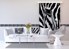 Samolepicí dekorativní bordura Zebra