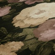 Moderní vliesová tapeta na zeď Květy, příroda, v neoklasicistním stylu z kolekce History of Art, kombinace barev růžová, krémová, oranžová, zelená