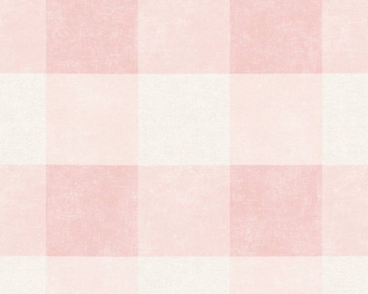 Vliesová tapeta 36715-2 růžovo-krémové káro / Vliesové tapety na zeď 367152 Dimex 2020 (0,53 x 10,05 m) A.S.Création