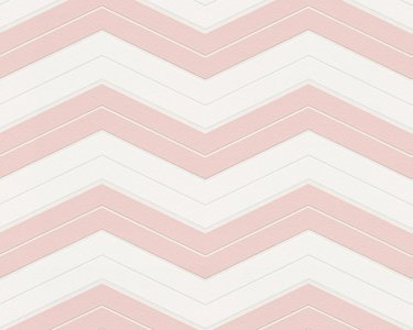 Vliesová tapeta geometrická růžová, bílá 34242-2 / Tapety na zeď 342422 Designdschungel (0,53 x 10,05 m) A.S.Création