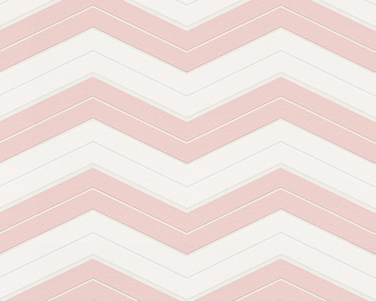 Vliesová tapeta geometrická růžová, bílá 34242-2 / Tapety na zeď 342422 Designdschungel (0,53 x 10,05 m) A.S.Création
