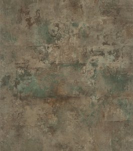 Samolepicí tapeta hnědo-zelená beton, stěrka 0,53 x 6 m / Tapety na zeď 371529 Rasch