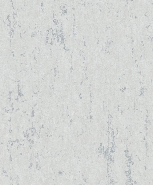 Vliesová tapeta stříbrná, šedá betonová stěrka 0,53 x 10,05 m / Tapety na zeď City Romance 35144 Marburg