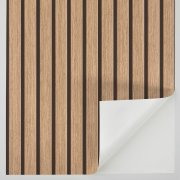 Samolepicí tapeta hnědé dřevěné lamely 0,53 x 6 m / Tapety na zeď 370102 Rasch