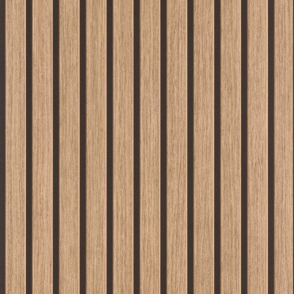 Samolepicí tapeta hnědé dřevěné lamely 0,53 x 6 m / Tapety na zeď 370102 Rasch